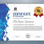 Multipurpose Modern Professional Certificate Template Design.. With Design A Certificate Template