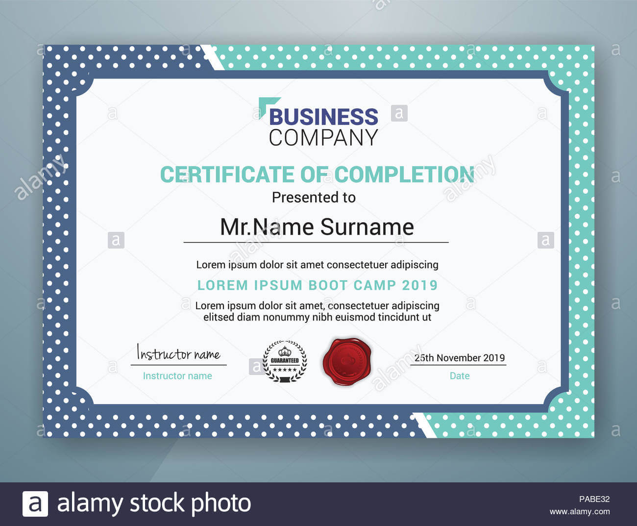 Multipurpose Professional Certificate Template Design For Regarding Boot Camp Certificate Template