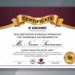 Multipurpose Professional Certificate Template Design With Professional Award Certificate Template