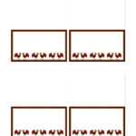 Name Tent Template – Wepage.co Inside Table Place Card Template Free Download