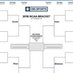 Ncaa Bracket 2018: Printable March Madness Tournament Pertaining To Blank Ncaa Bracket Template