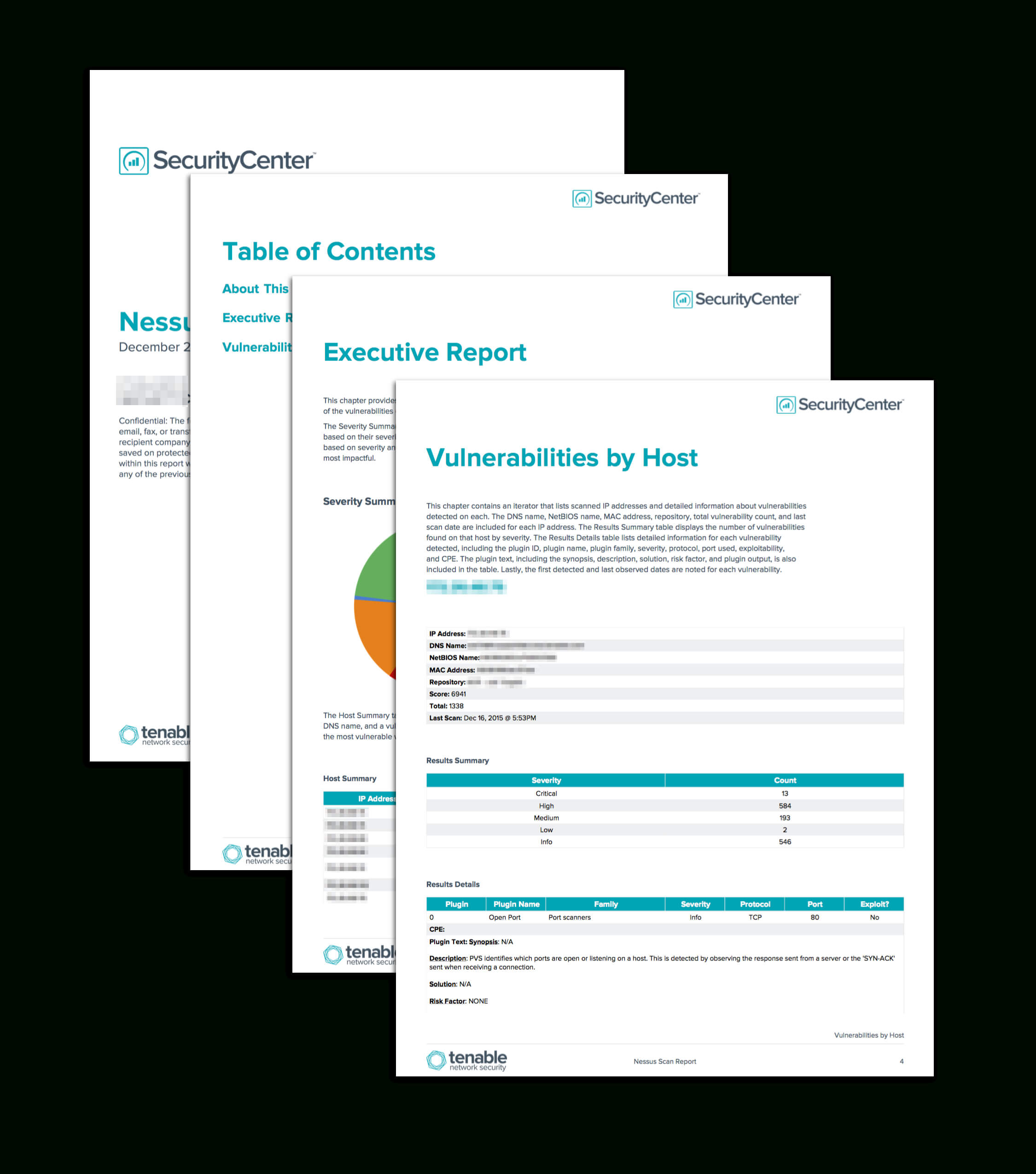 Nessus Scan Report – Sc Report Template | Tenable® For Nessus Report Templates