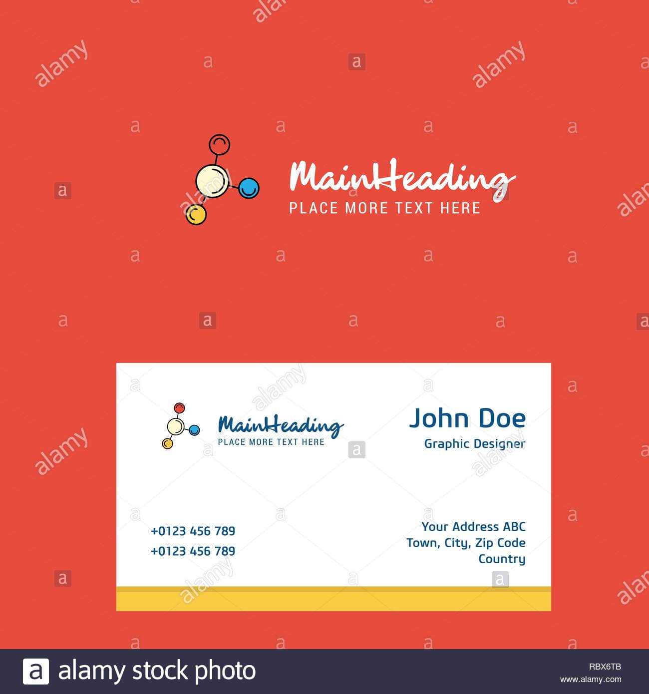 Networking Logo Design With Business Card Template. Elegant Intended For Networking Card Template