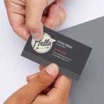 Networking Without Business Card Template Samples Free Within Networking Card Template