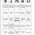 New Bingo Card Template | Leave Latter For Ice Breaker Bingo Card Template