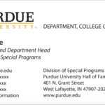 New Business Card Template Now Online – Purdue University News In Graduate Student Business Cards Template