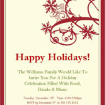 New Free Holiday Party Invitation Templates Word Best Of In Free Christmas Invitation Templates For Word