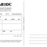 New Qsl Cards Design – Ab3Dc's Ham Radio Blog Inside Qsl Card Template