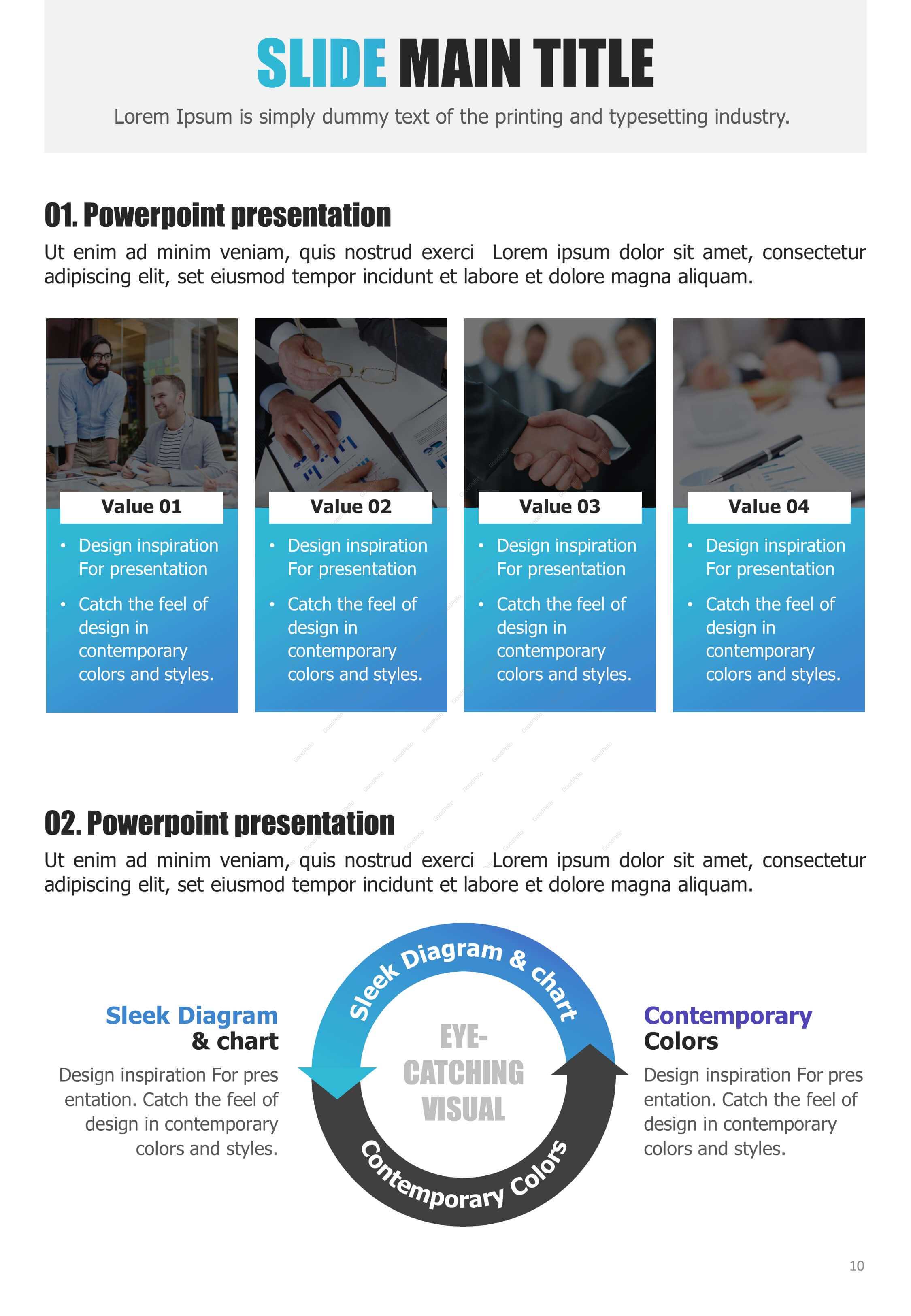 Newspaper Powerpoint Template Vertical – Goodpello Pertaining To Presentation Zen Powerpoint Templates