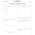 Newspaper Template intended for Science Report Template Ks2