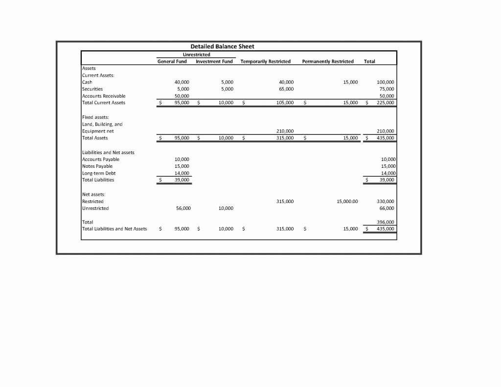 Non Profit Ial Statements Example Monthly Report Template Regarding Non Profit Monthly Financial Report Template