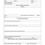 Nonconformity Report – Fill Online, Printable, Fillable In Ncr Report Template