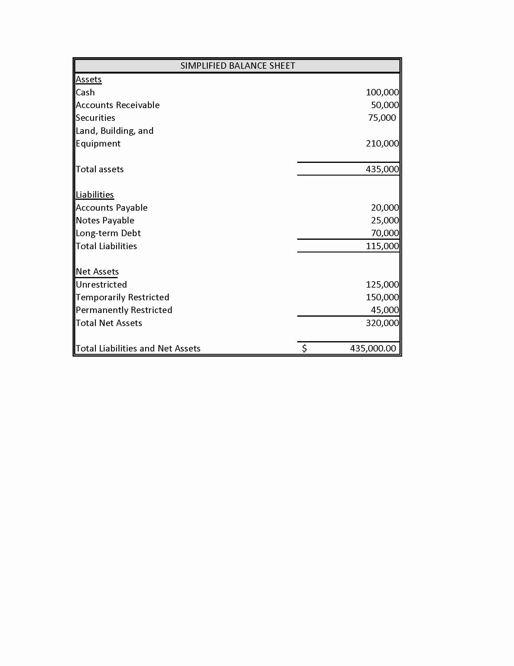 Nonprofit Financial Statements Template Report For Non Pertaining To Non Profit Monthly Financial Report Template