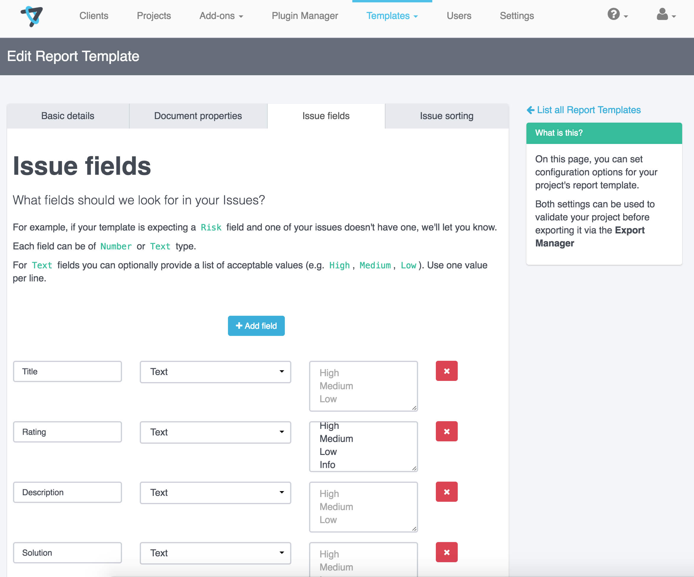 Note Templates | Dradis Pro Help Throughout It Issue Report Template