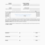 Notice Of Completion Template Beautiful Certificate Regarding Certificate Of Substantial Completion Template