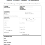 Nursing Shift Handover Template – Invitation Templates Throughout Nursing Handoff Report Template