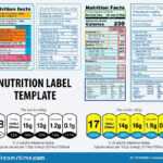 Nutrition Facts Label Template Stock Illustration Of Canada Throughout Blank Food Label Template