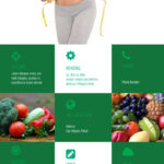 Nutritionist & Dietician Flyer Template Throughout Nutrition Brochure Template