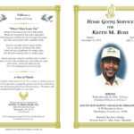 Obituary Template Forms; Printable Programs – Vlogger Faire Regarding Obituary Template Word Document