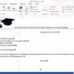 Office 2013 Class #15: Word 2013: Letterhead, Save As Template, Business  Letter In How To Create A Template In Word 2013