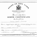 Official Blank Birth Certificate Inside Official Birth Certificate Template