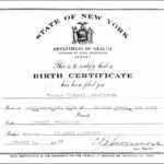 Official Blank Birth Certificate Inside Official Birth Certificate Template