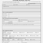 Ohs Incident Report Template Free Awesome Best S Of Accident With Ohs Monthly Report Template