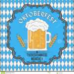 Oktoberfest Beer Festival Card. Template For Advertising Within Advertising Card Template