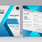 One Page Brochure Template Free Professional Download Simple Intended For One Page Brochure Template