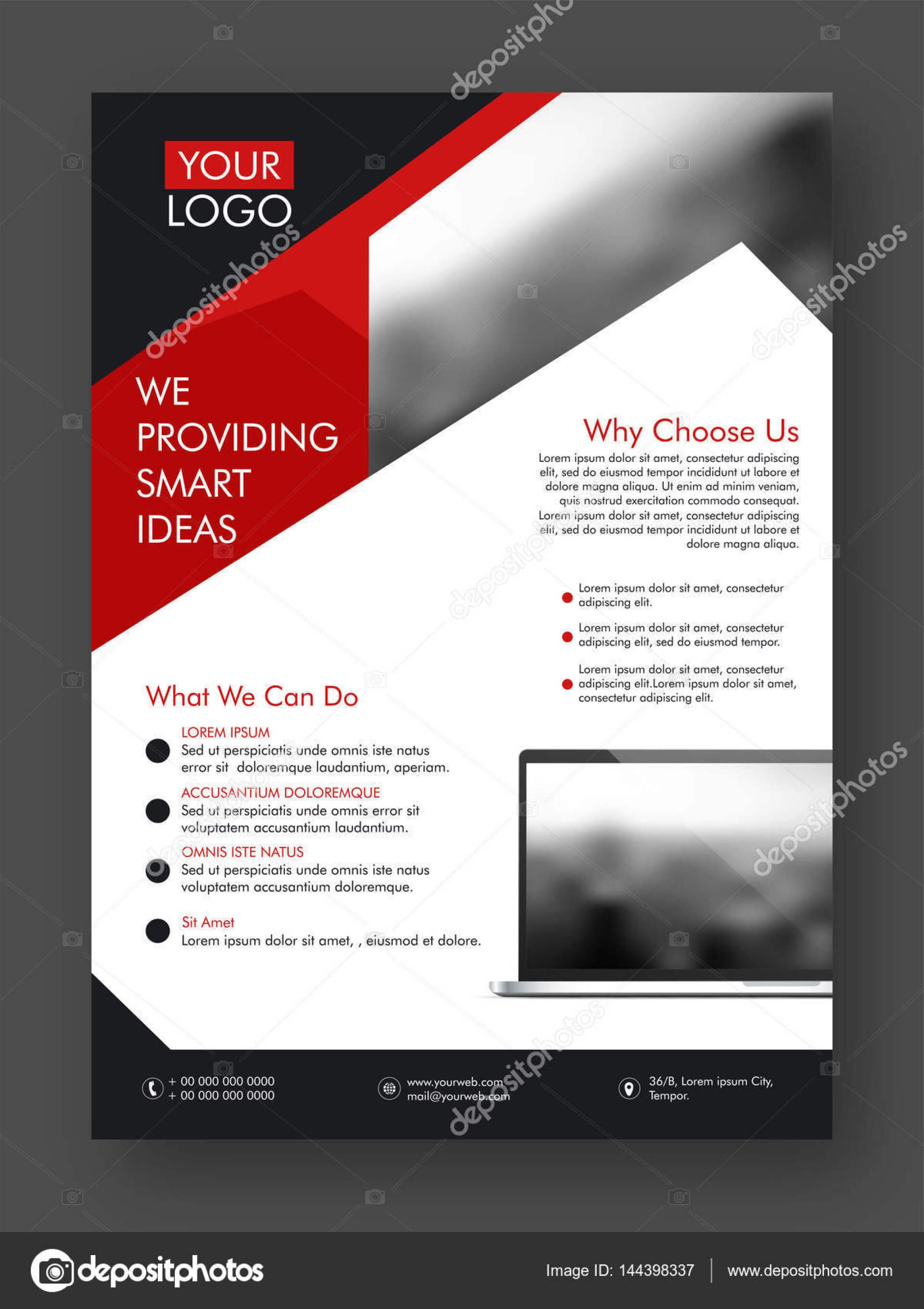 One Page Brochure Template Word 013 Ideas Single Templates With One Page Brochure Template