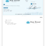 Online Check Printing | Checkeeper With Regard To Customizable Blank Check Template
