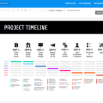 Online Roadmap Maker – Create A Roadmap Template – Venngage Intended For Blank Road Map Template