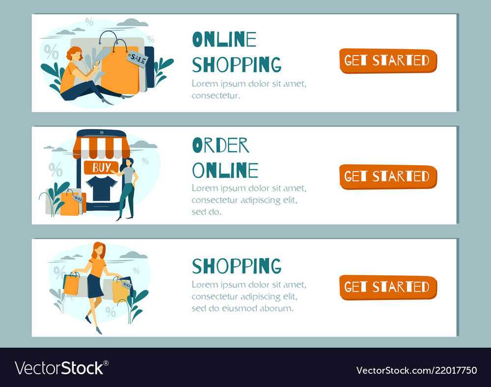 Online Shopping Banner Mobile App Template In Free Online Banner Templates