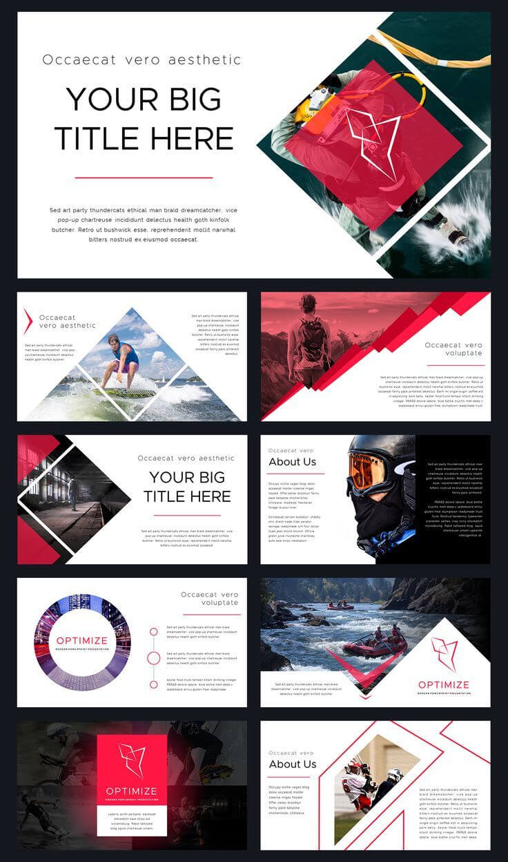 Optimize Modern Powerpoint Templatethrivisualy On With University Of Miami Powerpoint Template