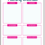 Organized Travel: A Free Printable Packing List For Your Inside Blank Packing List Template