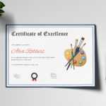 Painting Award Certificate Template In Player Of The Day Certificate Template