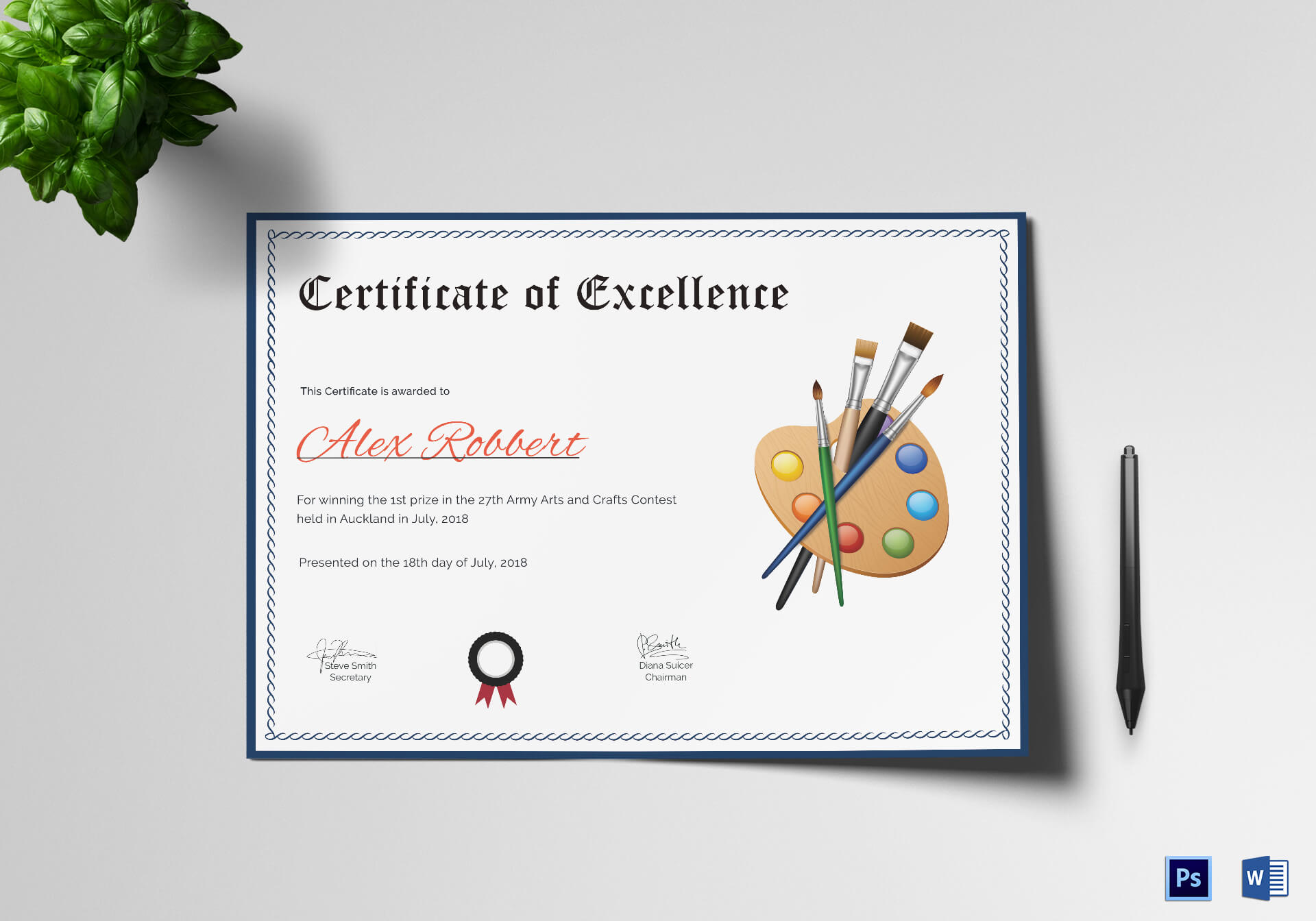 Painting Award Certificate Template In Player Of The Day Certificate Template