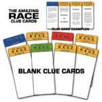 Paper Perfection: Free "amazing Race" Birthday Party Inside Clue Card Template