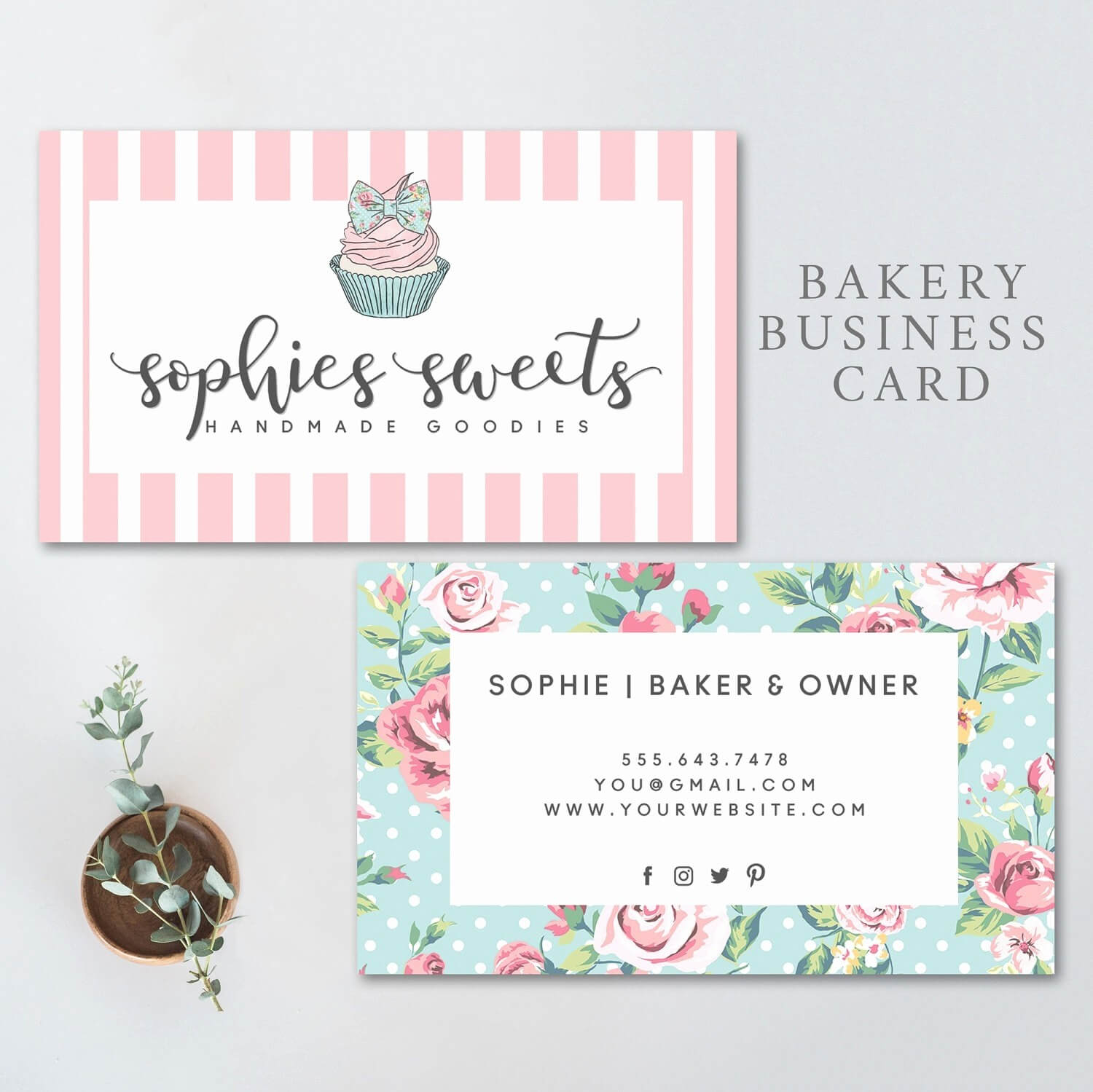 Part 4 Round Business Card Template In Cake Business Cards Templates Free