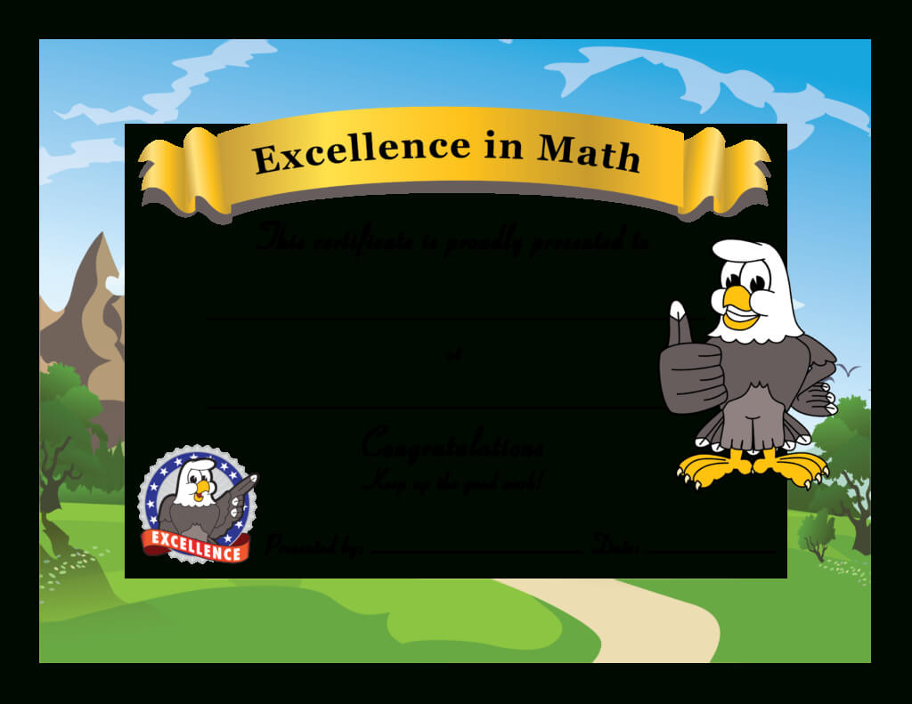 Pbis Award Certificates Templates For Math Certificate Template