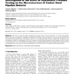 Pdf) Investigation Of The Effect Of Hydrostatic Pressure In Hydrostatic Pressure Test Report Template