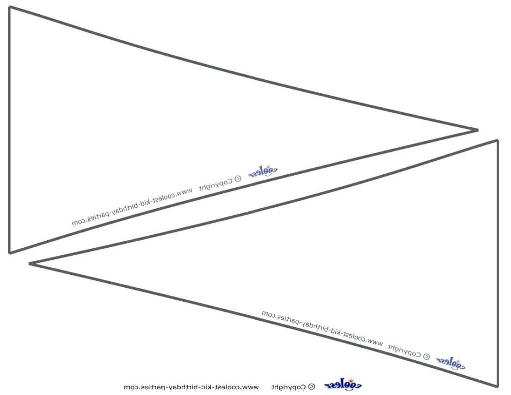 Pennant Banner Template – Wovensheet.co throughout Free Printable ...
