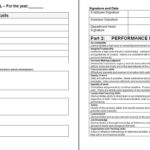 Performance Appraisal Form Template | Places To Visit Throughout Template For Evaluation Report