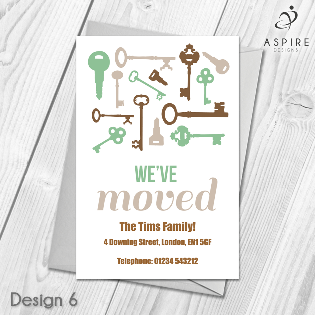 Image 6 for Free Moving House Cards Templates
