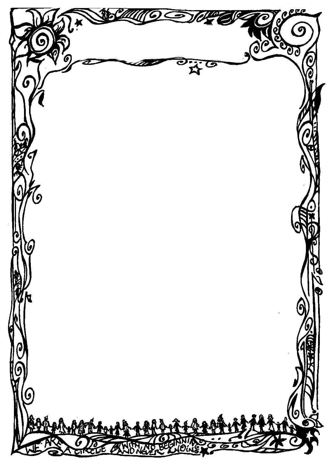 Photo Of Clip Art Borders Rectangular Borders Frames Throughout 