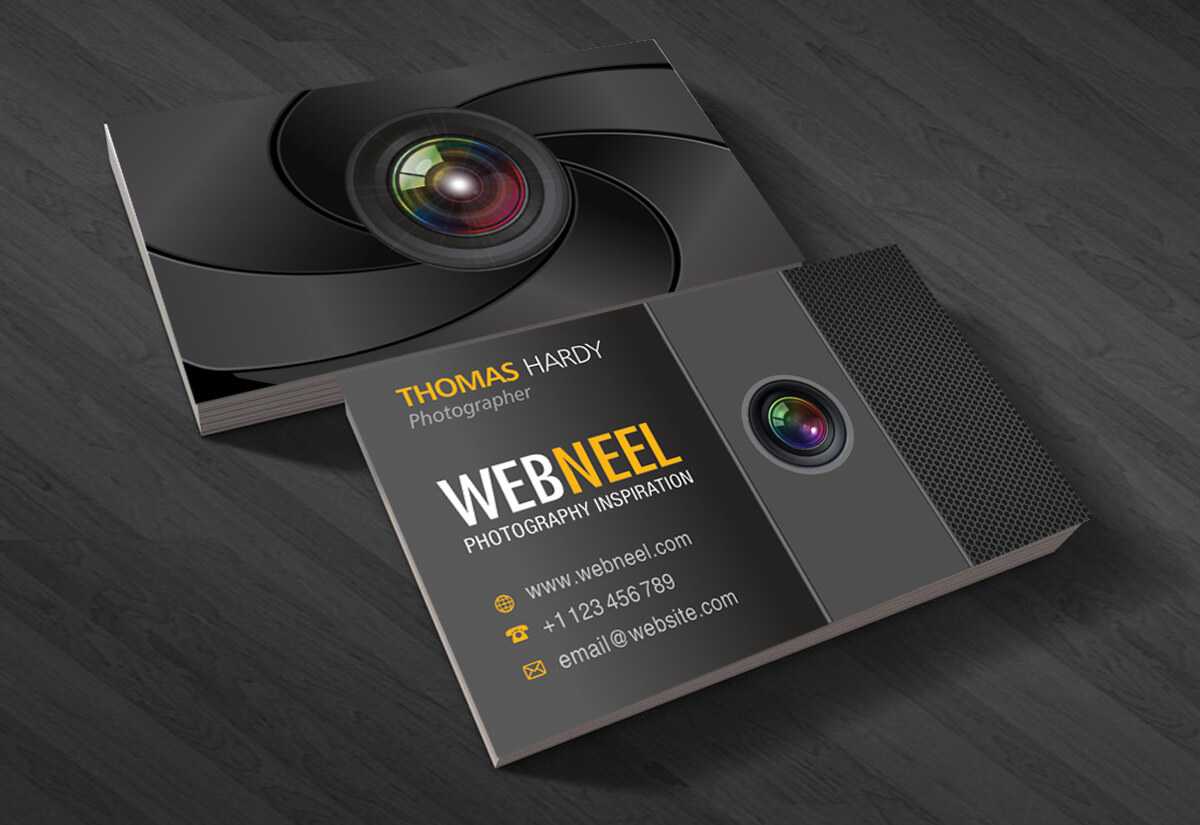 Photography Business Card Design Template 40 – Freedownload Intended For Photography Business Card Template Photoshop