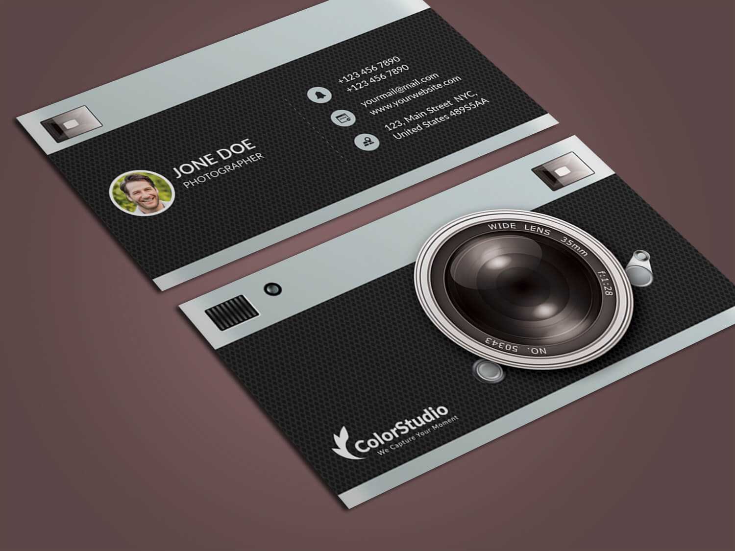 Photography Business Card Template Psd – Free Graphics With Regard To Photography Business Card Templates Free Download