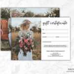 Photography Gift Certificate Templ #commercial#free#fonts With Free Photography Gift Certificate Template