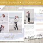 Photography Gift Certificate Template – Photo Gift Card – Layered .psd  Files – Design #42 For Gift Certificate Template Photoshop