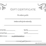 Photography Gift Certificate Template Word For Free Photography Gift Certificate Template